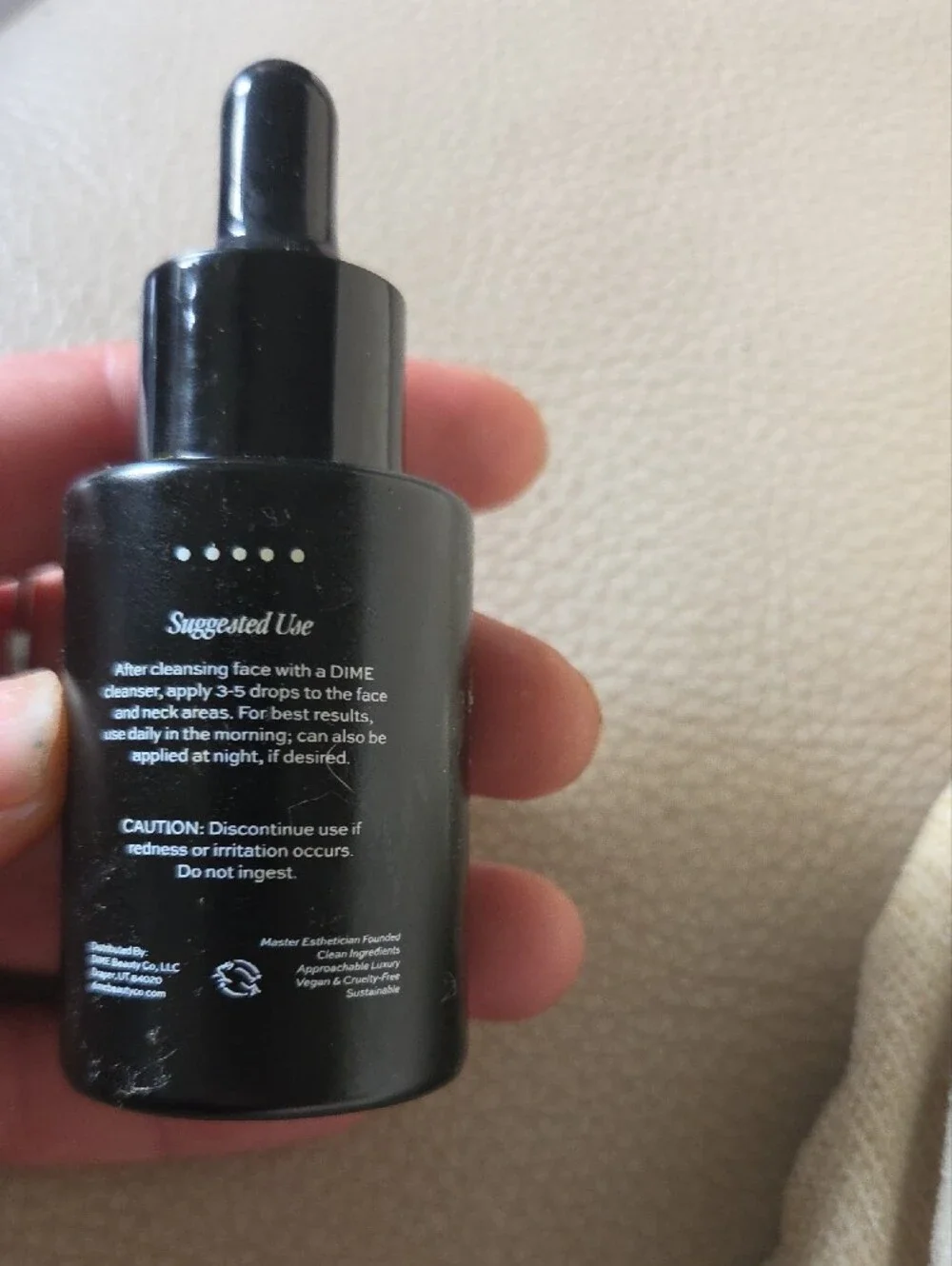 Dime Hyper Glow Serum – Black Radiance Booster New No Box